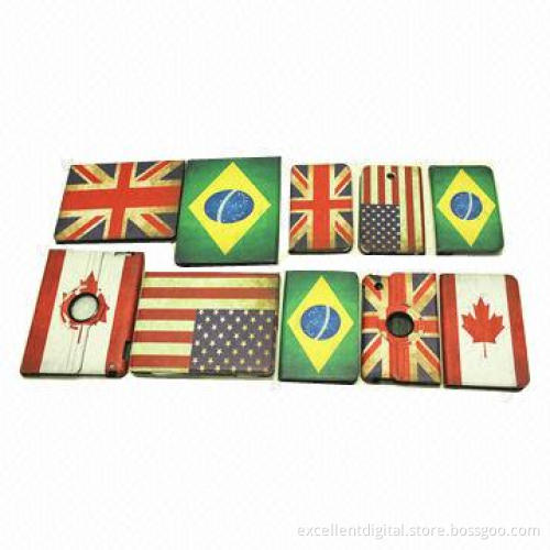 Flag new pattern leather case for Samsung table P3100 factory manufacturer with competitive price